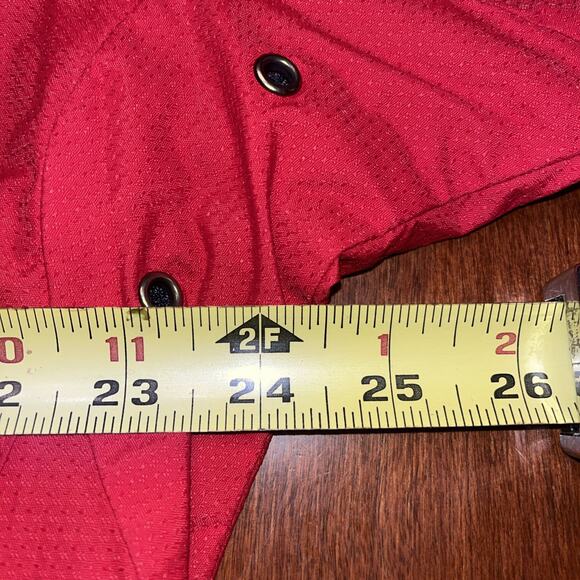 Majestic Authentic Boston Red Sox 1/4 Zip Pullover Dug Out Jacket Mens M Note - Picture 5 of 6